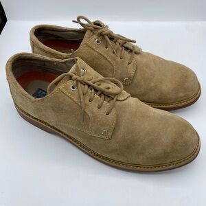 Sperry Top-Sider Lace-up Suede Waterproof Derby Oxfords 0664771 Brown Men's 13 M